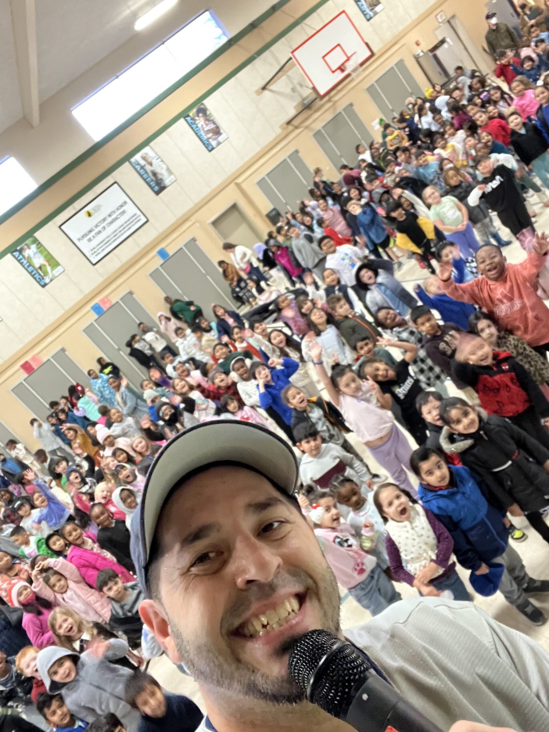 Elementary Youth Speaker Eddie Cortes at Natomas Park Elementary School