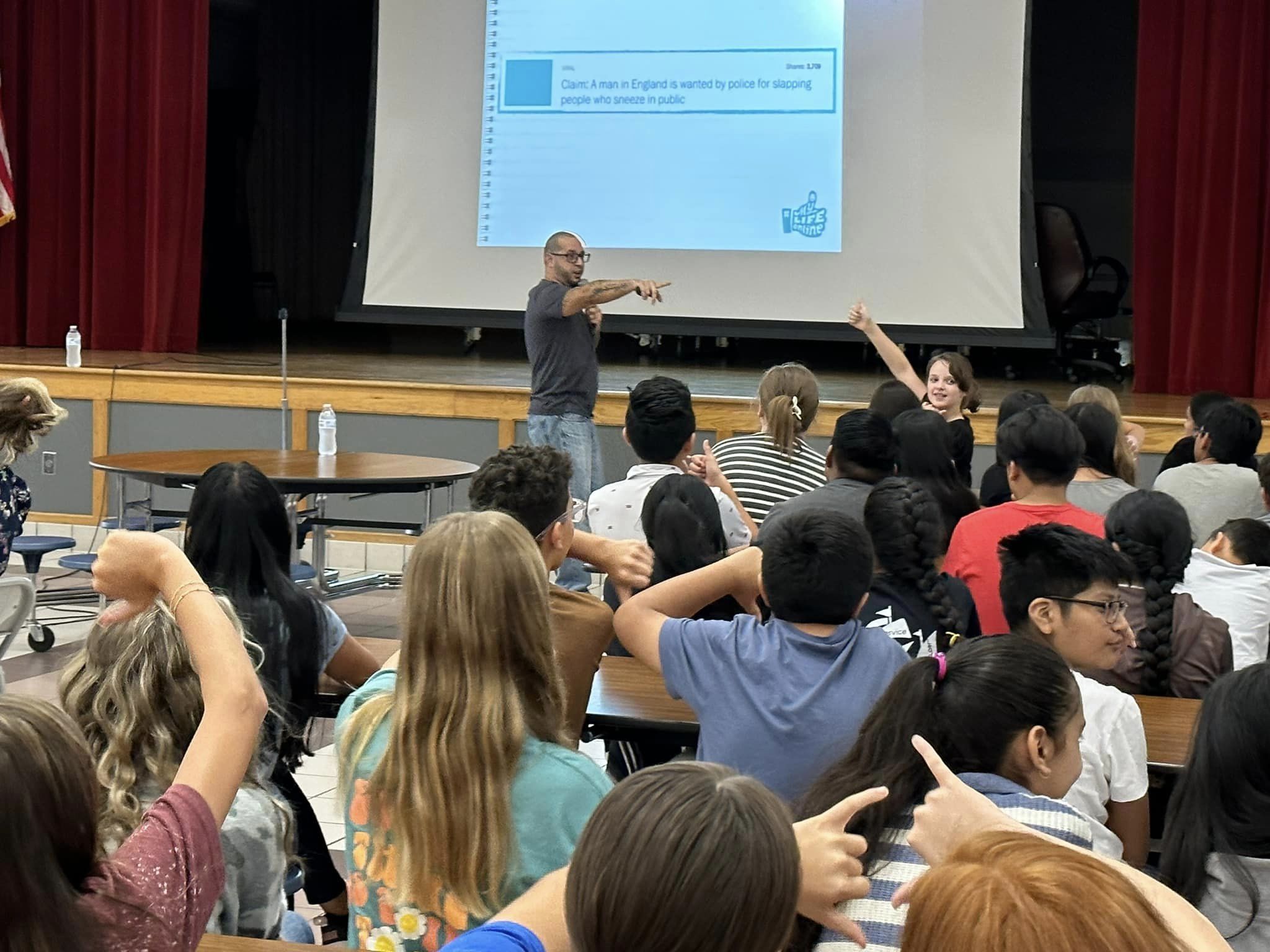 MLO Middle School Assembly with Eddie Cortes - Boaz MS - AL