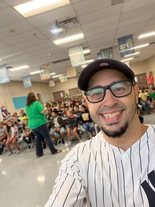 Middle School Assembly with Motivational Youth Speaker Eddie Cortes in Boaz Middle Schoo, Boaz, AL